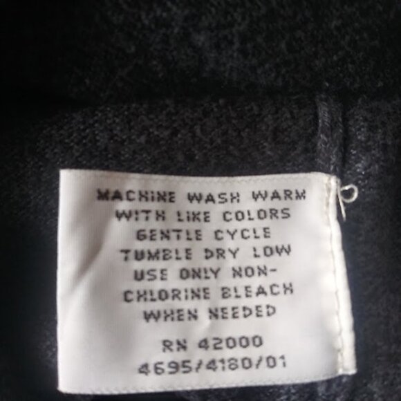 Knightsbridge men's size L dark gray sweater - Picture 15 of 15